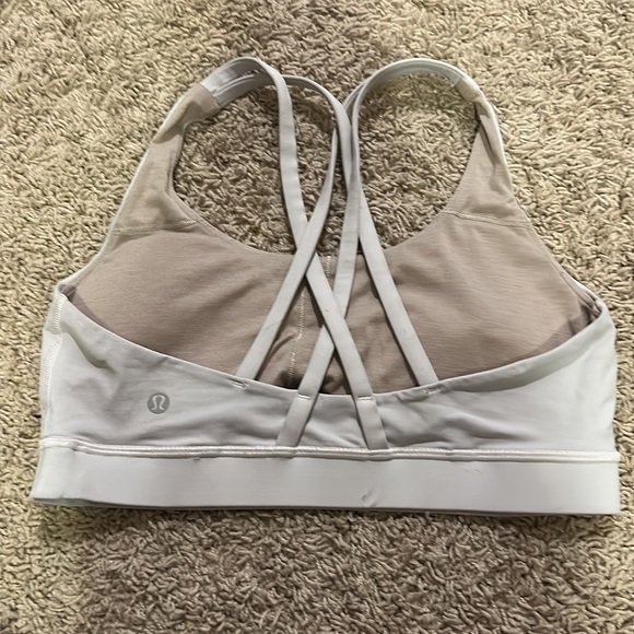 lululemon white energy bra - Picture 2 of 2